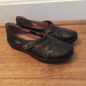 Clarks Collection Womens Evianna Pearl Black